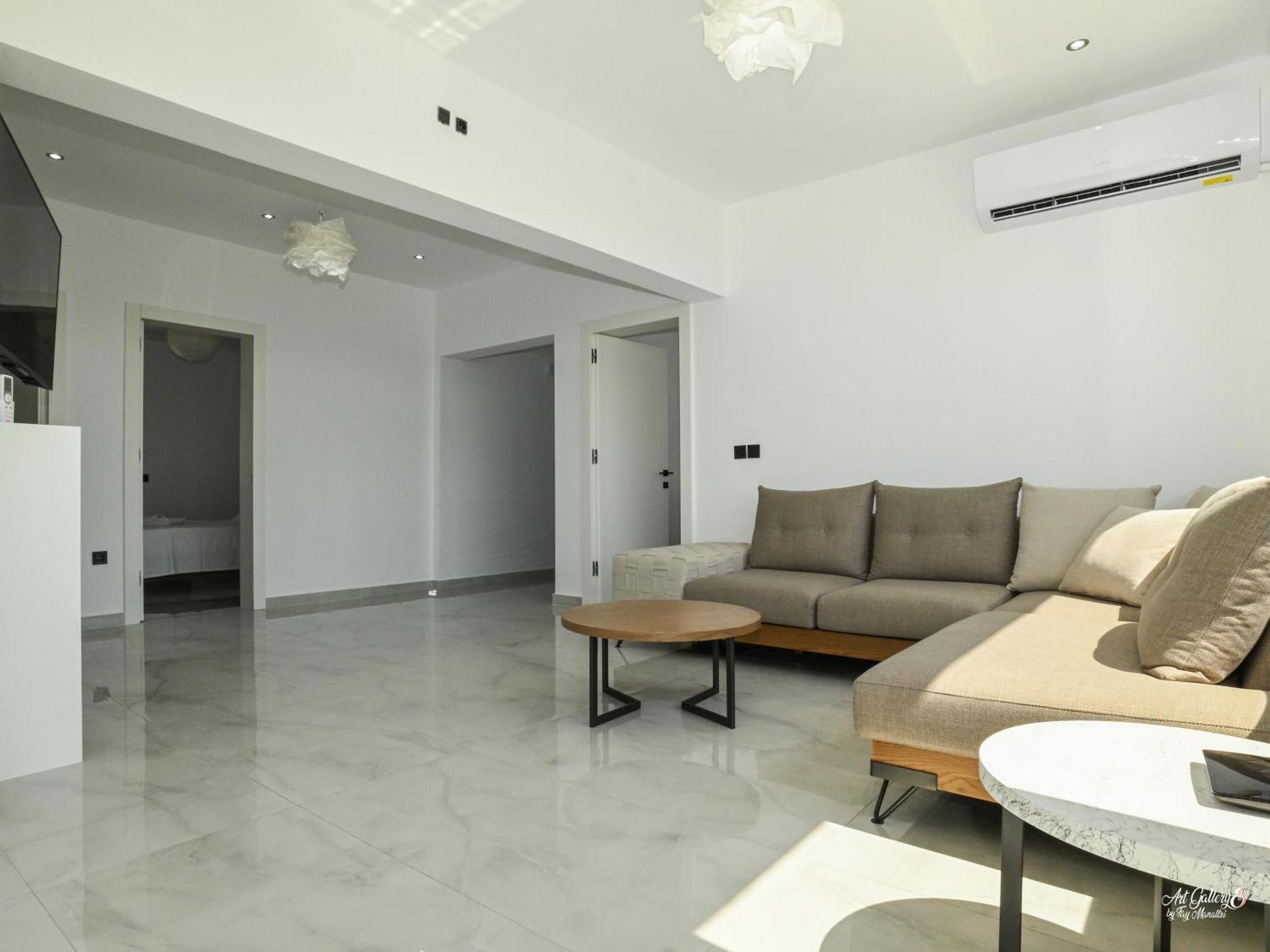 Apartament Panorama Penthouse Nea Kallikrateia Zewnętrze zdjęcie
