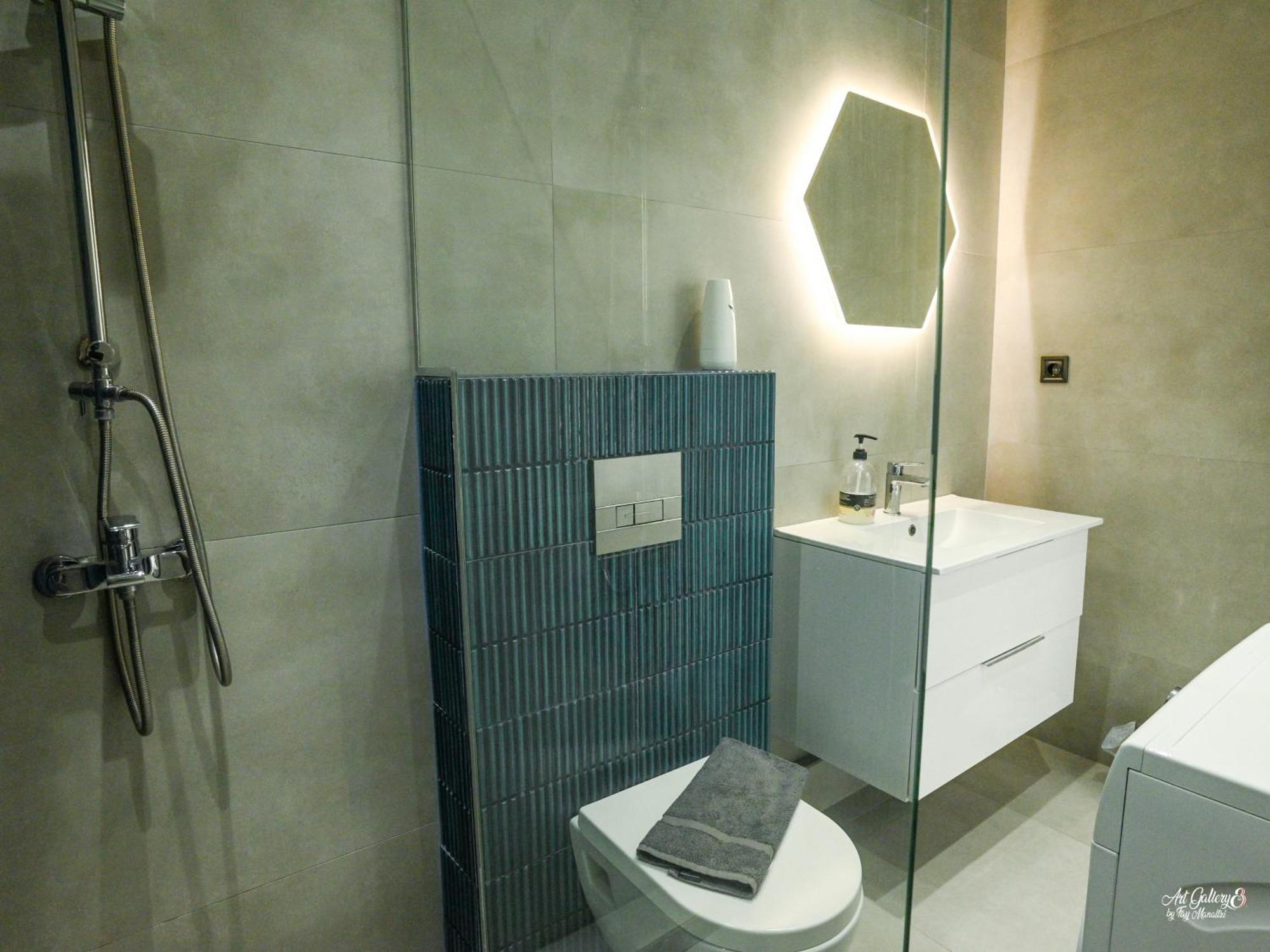 Apartament Panorama Penthouse Nea Kallikrateia Zewnętrze zdjęcie