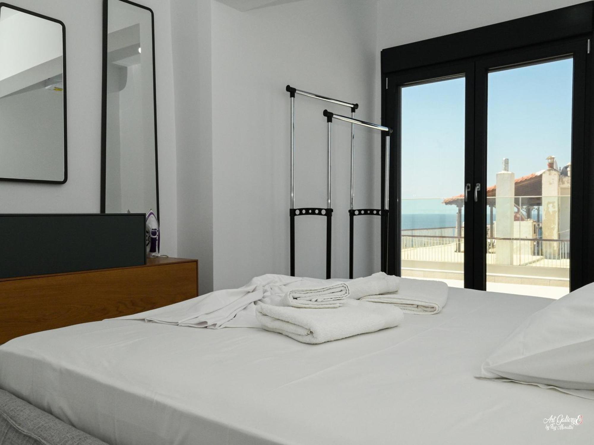 Apartament Panorama Penthouse Nea Kallikrateia Zewnętrze zdjęcie